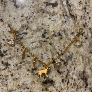 GORGEOUS pug charm bracelet
